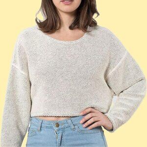 Vintage American Apparel Cropped Reversible Sweater